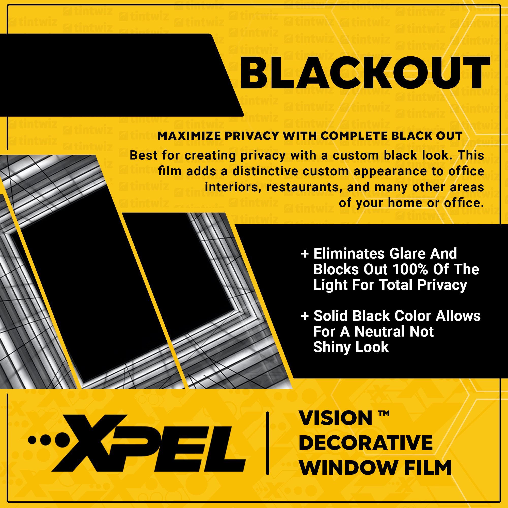 Xpel Black Out Window Tint