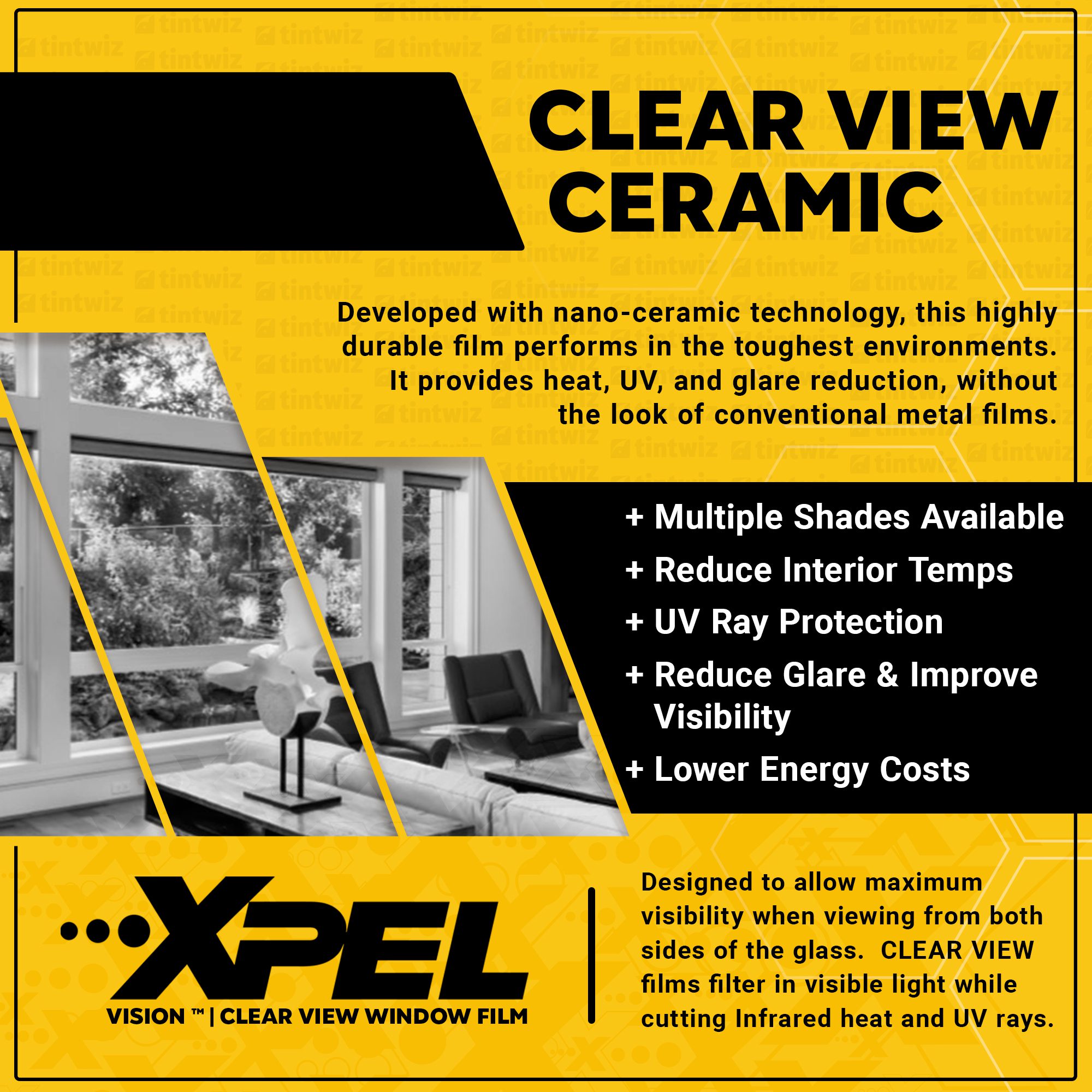 Xpel Clear View Ceramic Window Tint