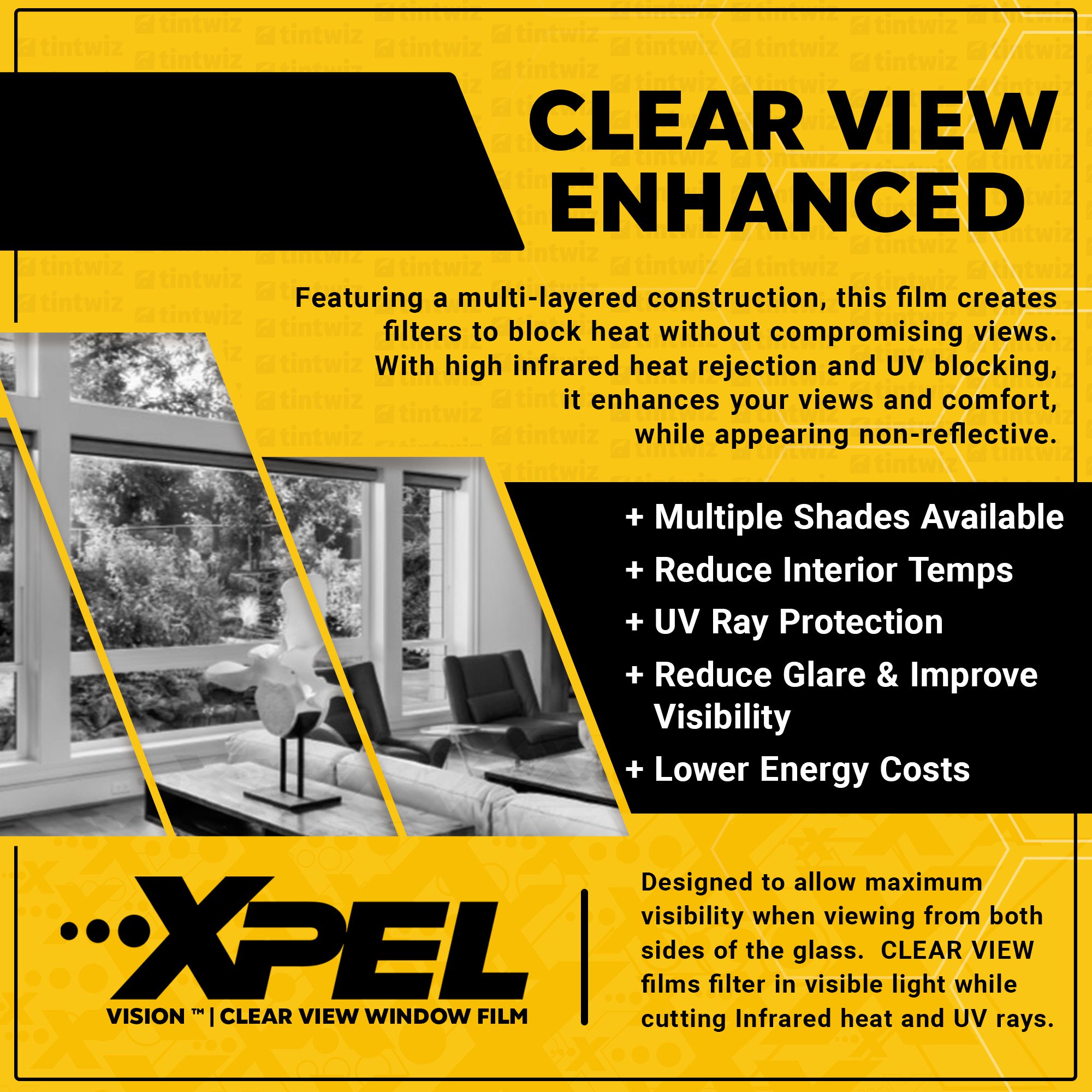 Xpel Clear View Enhanced Window Tint