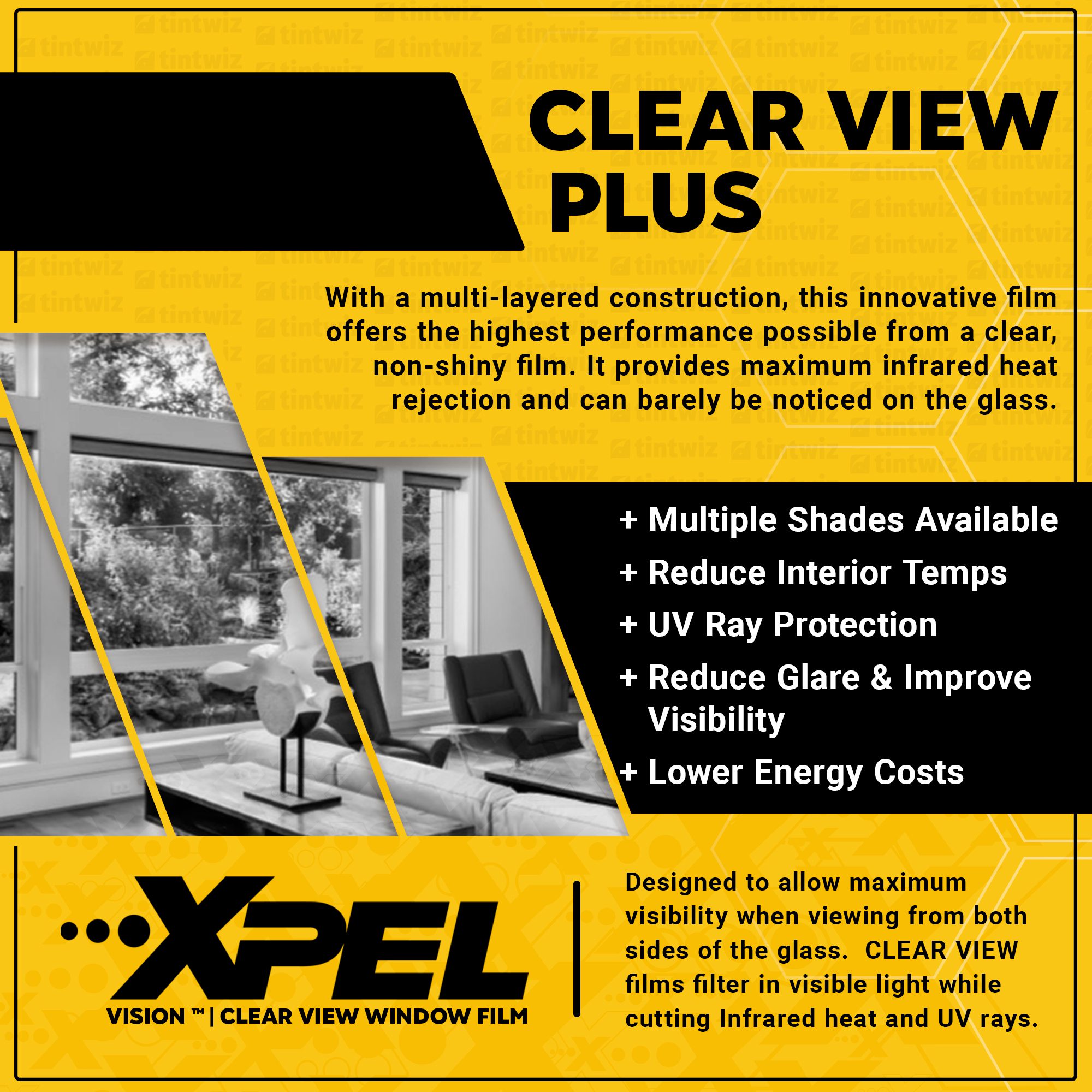 Xpel Clear View Plus Window Tint