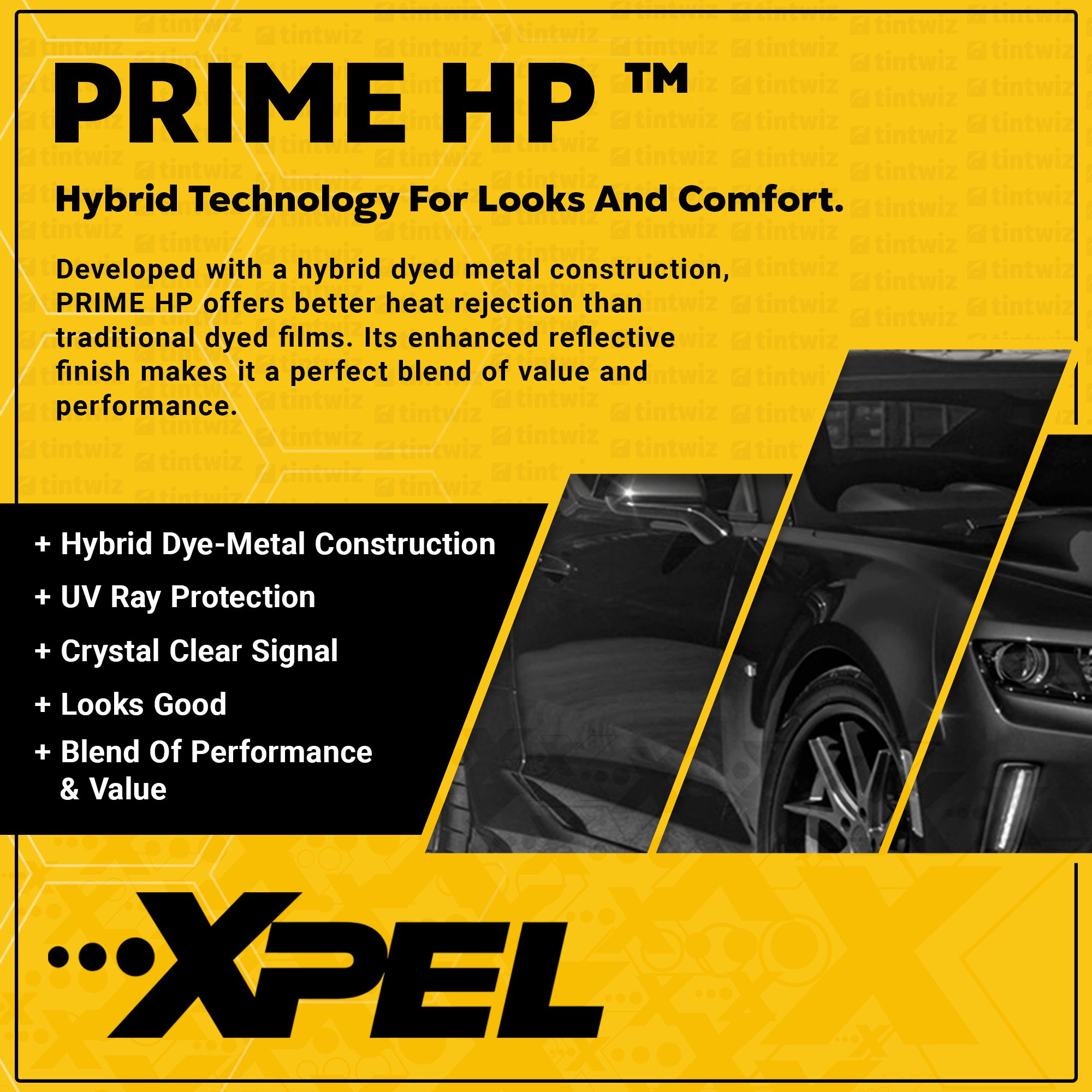 Xpel Prime HP Window Tint