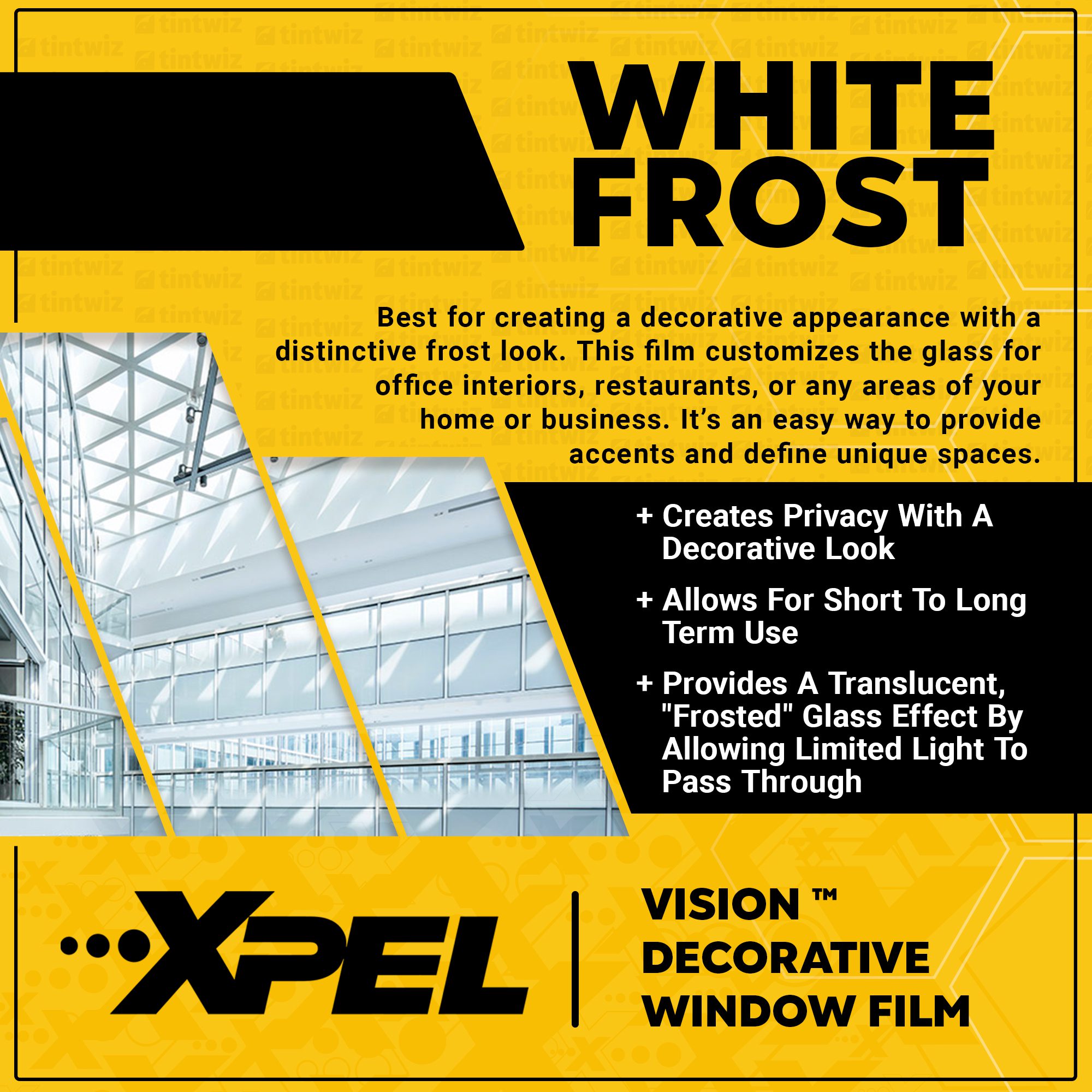 Xpel White Frost Window Tint