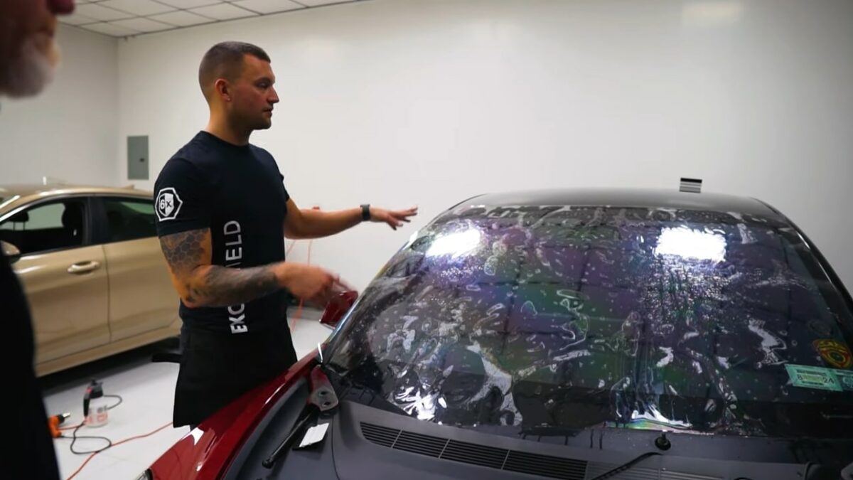 Windshield Protection Film Installation Training and Business Software