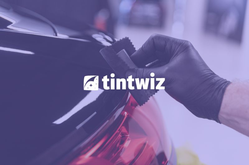 Detailed application of ceramic coating on vehicle with Tint Wiz organization